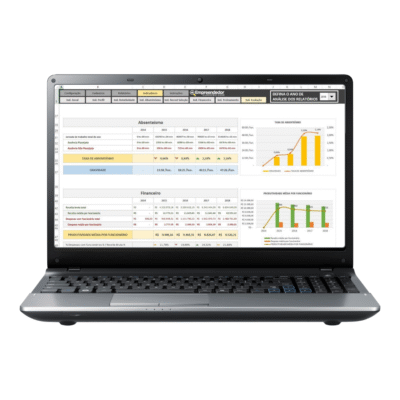 Planilha de Indicadores de RH - Rotatividade - Absenteismo (13)