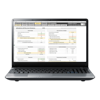 Planilha de Indicadores de RH - Rotatividade - Absenteismo (16)